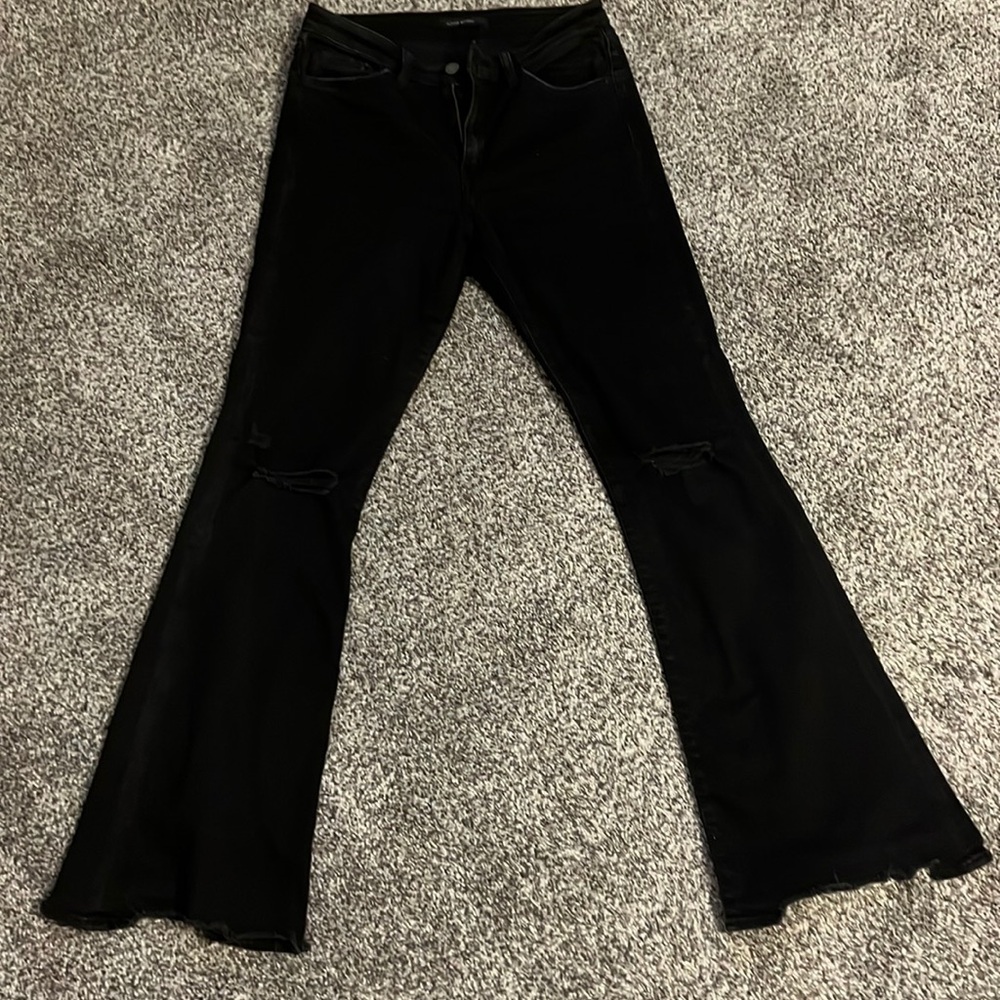 Flying Monkey black flare pants
